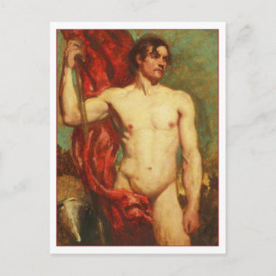 Standard Bearer av William Etty Art Vykort
