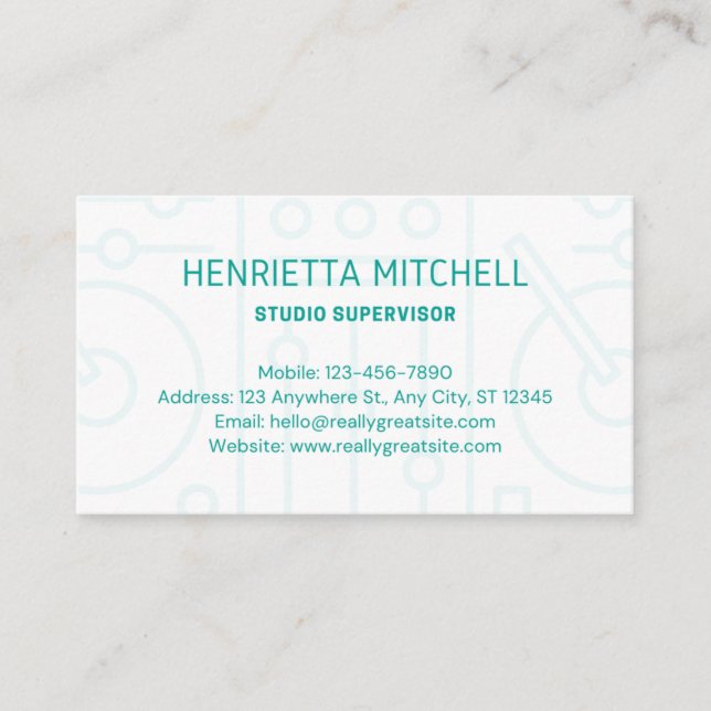 Standard Business Card  Visitkort (Framsida)