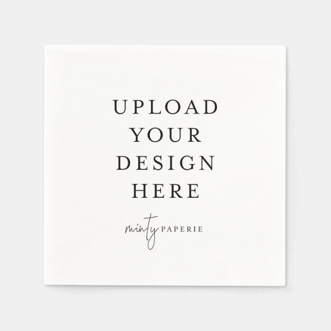 Standard Cocktail Napkin - 4,75 tum Pappersservett (Framsidan)