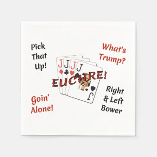 Standard Cocktail Papper Napkins - Euchre! Pappersservett