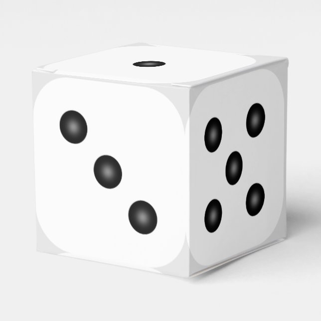 Standard Dice Box Presentaskar (Framsidan Sidan)