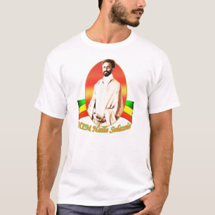 Standard dräkt Haile Selassie för ovalt porträt T Shirt