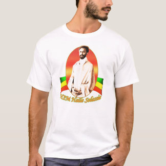 Standard dräkt Haile Selassie för ovalt porträtt T Shirt