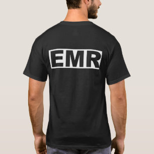 Standard EMR-Skjortasvart Tröja