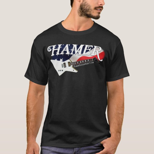 Standard Hamer vit Tee (Framsida)