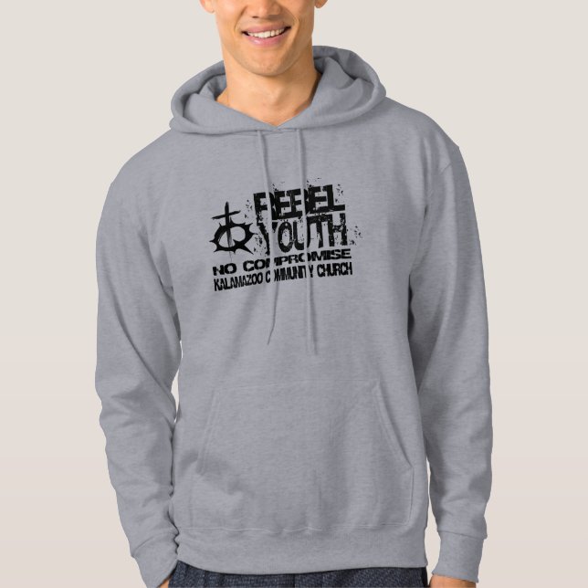 Standard Hoodie för rebellisk ungdom (Framsida)