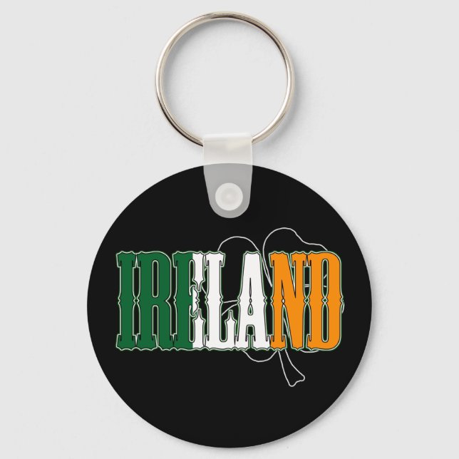 STANDARD IRELAND KEYCHAIN NYCKELRING (Framsida)