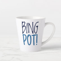 Standard Latte Mugg - Bing Pot!
