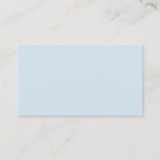 Standard Light Blue Visitkort (Framsida)