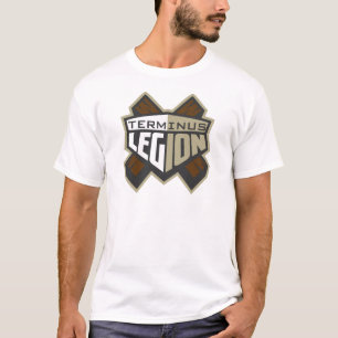Standard logotyp för ändstationlegion t-shirt