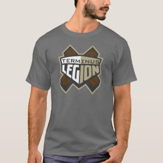Standard logotyp för ändstationlegion tee shirt