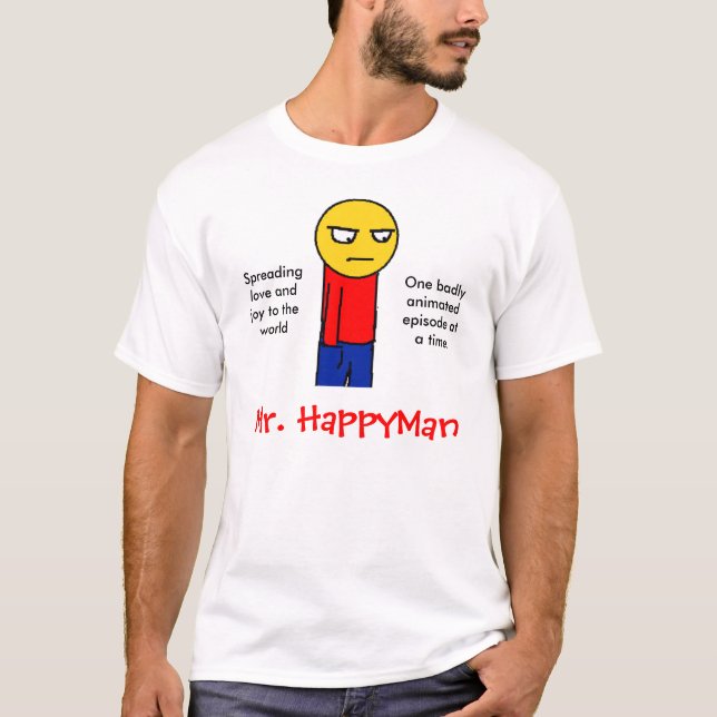 Standard MHM-skjorta T-shirt (Framsida)