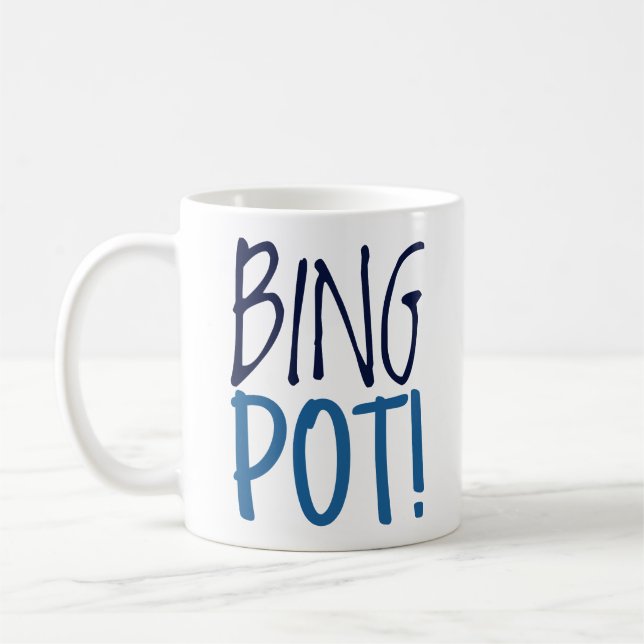 Standard Mug - Bing Pot! Kaffemugg (Vänster)