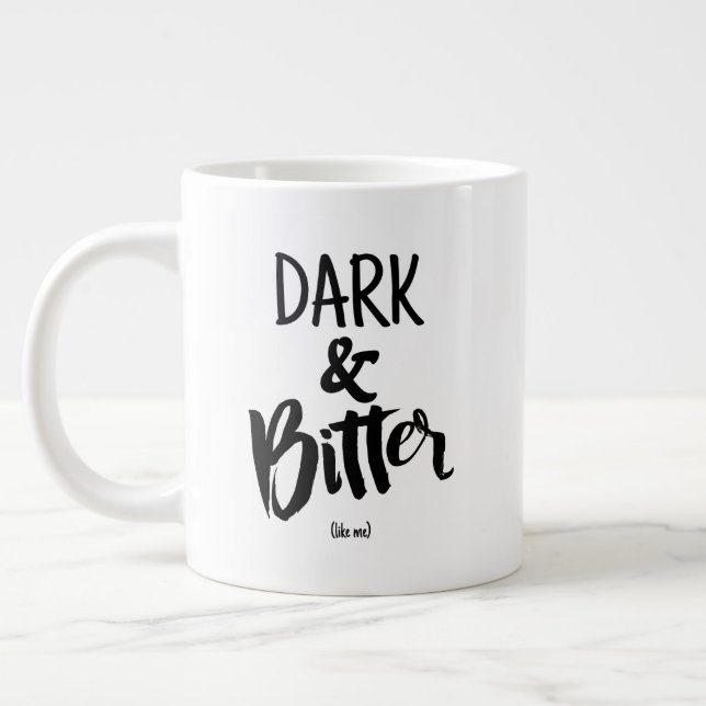 Standard Mug - Dark & Bitter Jumbo Mugg (Vänster)