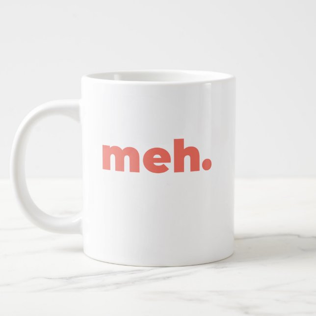Standard Mugg - Meh. Jumbo Mugg (Vänster)