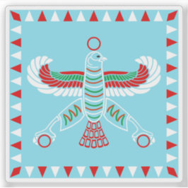 Standard of the Achaemenid Empire, 559–529 BC,Iran Klistermärken