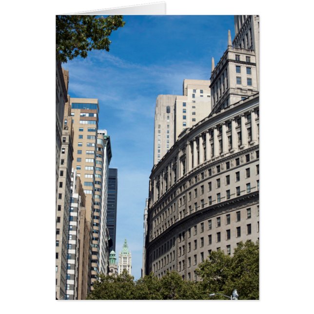 Standard Oil Byggnad New York City Hälsningskort (Framsidan)