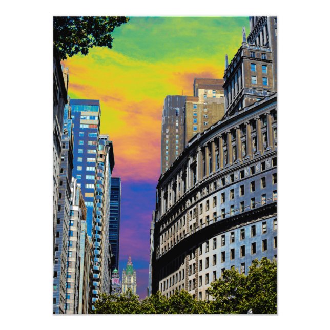 Standard Oil Byggnad New York City USA Poster (Framsidan)