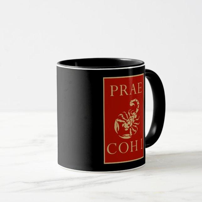 Standard Praetorian vakt - romersk arméelitenhet Mugg (Framsida höger)