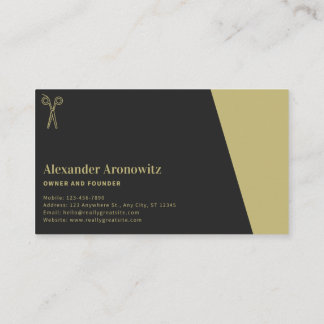 Standard Professional Business Card Visitkort