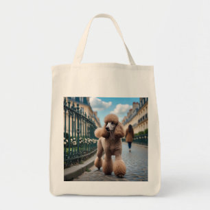 Standard Pudel Elegant Livsmedel Tote Bag Tygkasse