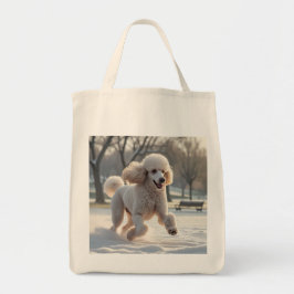 Standard Pudel Elegant Livsmedel Tote Bag Tygkasse