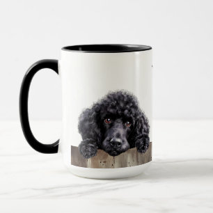Standard Pudel Hund Mugg