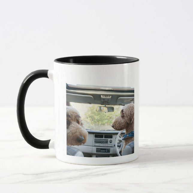 standard pudel mugg (Vänster)