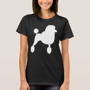 Standard Pudel Silhouette med Finare Haircut T Shirt