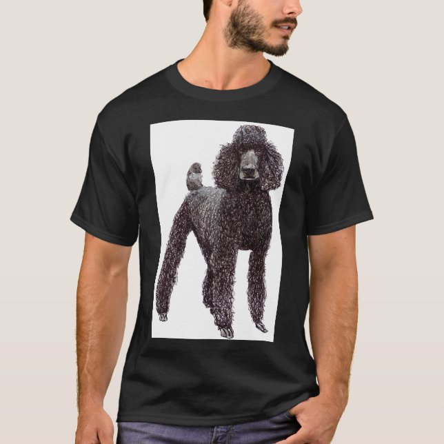 Standard pudel t shirt (Framsida)