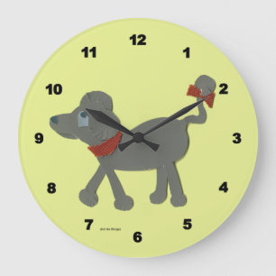 Standard Pudel Wall Clock Stor Klocka