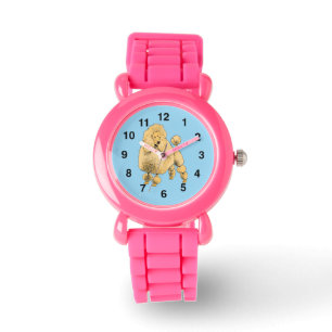 Standard pudelglitterklocka armbandsur