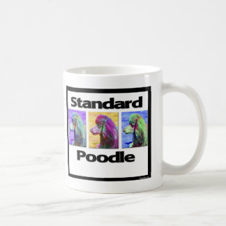 Standard pudelpopkonst kaffemugg