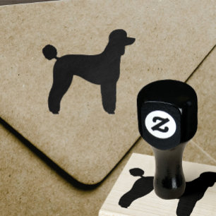 Standard pudelSilhouette Stämpel