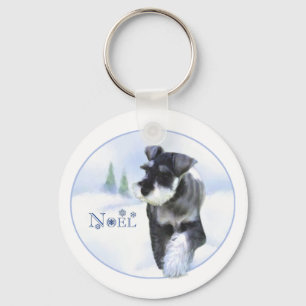 Standard Schnauzer Noel-nyckelring Nyckelring
