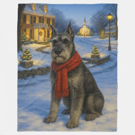 Standard Schnauzer Semester Fleecefilt