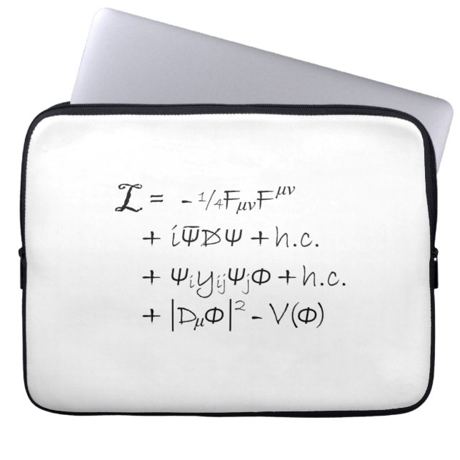 Standard sleevebärbar dator - modellera laptop sleeve (Framsidan)