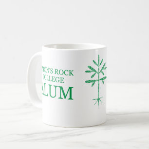 Standard Storlek "SRC Alum" Mugg med Grönt Sapling