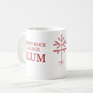 Standard storlek "SRC Alum" Mugg med rött blankpro