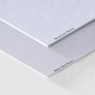 Standard vykortpapper Halvblankt vykort