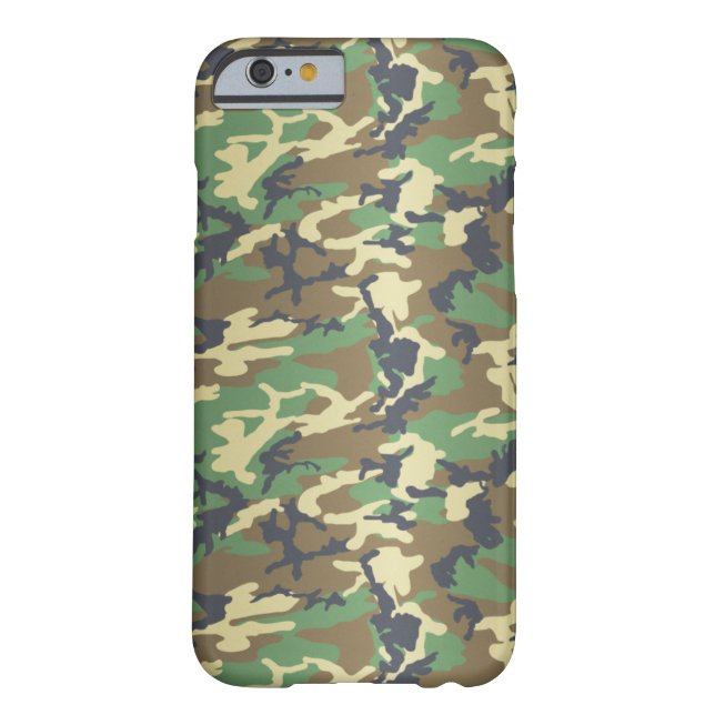 Standard Woodland Camo Case-Mate iPhone Skal (Baksidan)