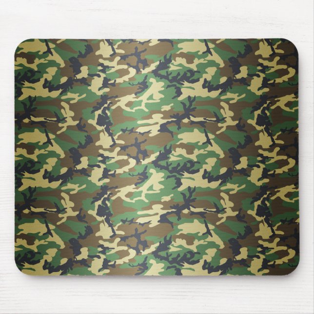 Standard Woodland Camo Musmatta (Framsidan)