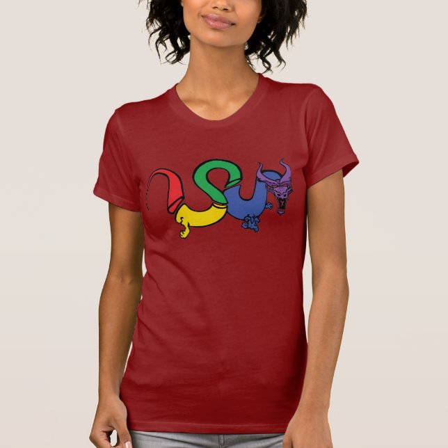 Standarda Ladies T-tröja Tee (Framsida)