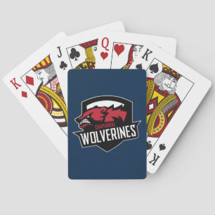 Standarda leka kort för ChapLAX Wolverine Spel Kort