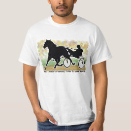 Standardbred häst t-shirt