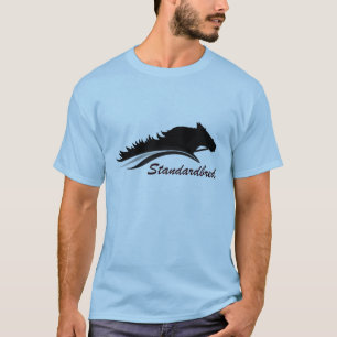 Standardbred logotypskjorta t shirt
