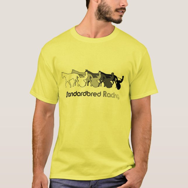 Standardbred tävlaSilhouette Tee (Framsida)