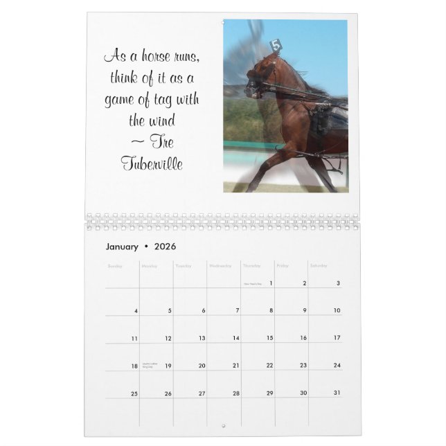 Standardbred travsportkalender 2013 kalender (Jan 2026)