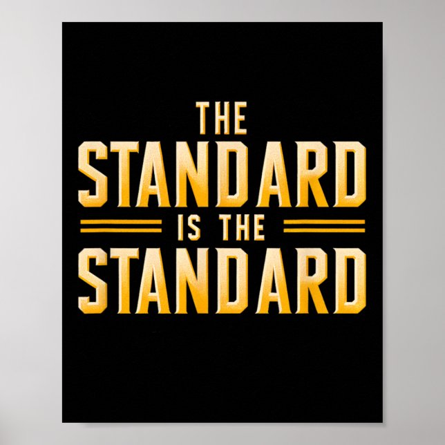 Standarden är standard-fotboll i Pittsburgh t Poster (Framsidan)