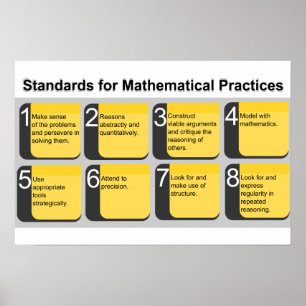 Standarder för matematiska metoder Poster